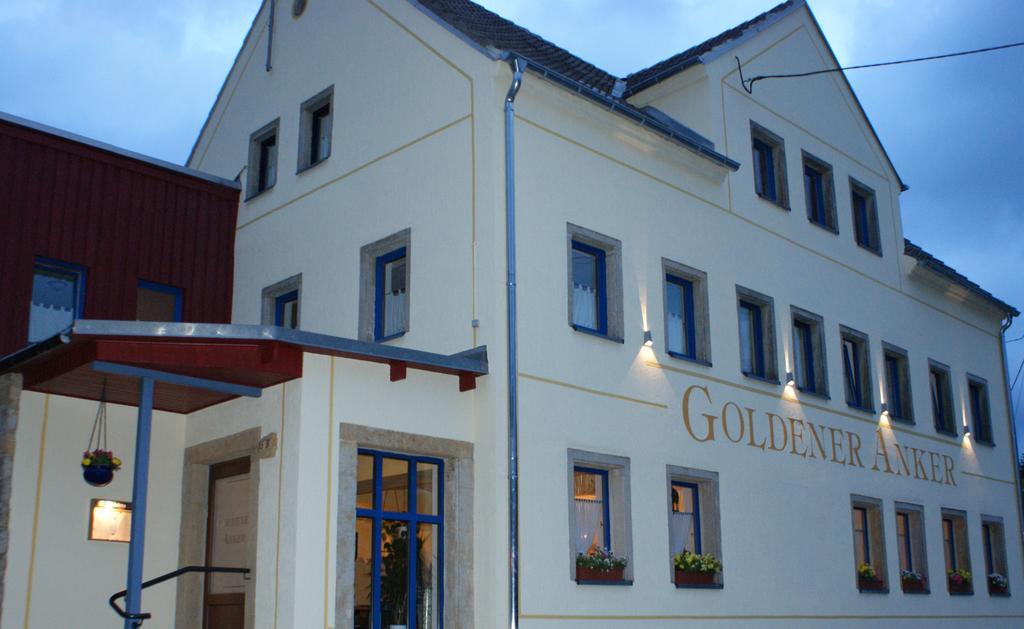 Pension Goldener Anker Reinhardtsdorf-Schona Екстериор снимка
